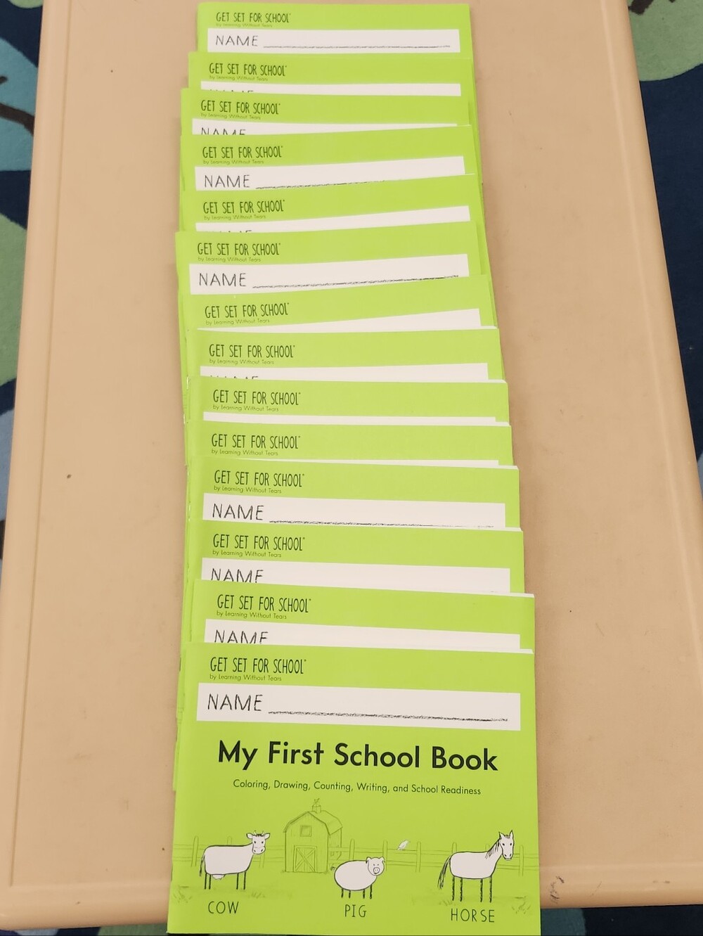 Handwriting Without Tears My First School Book
